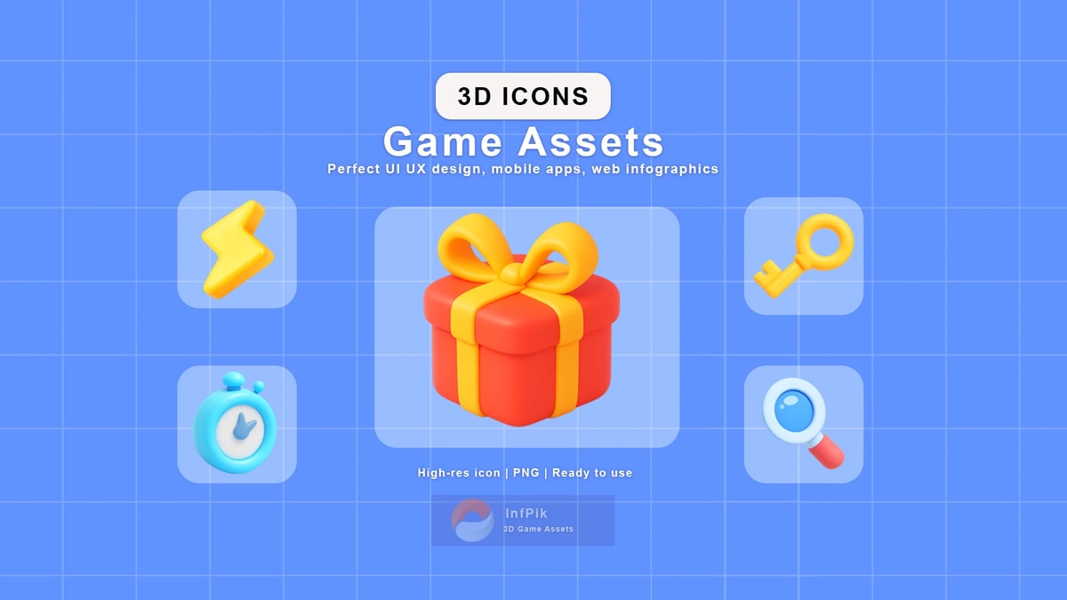 3D Icon Game Pack