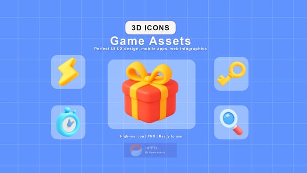 3D Icon Game Pack