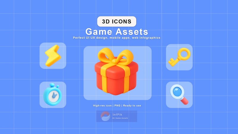 3D Icon Game Pack